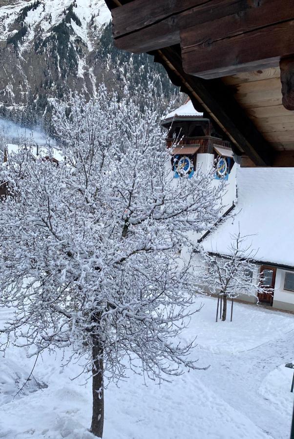 Familienferien Im Chalet Baergli Kandersteg Zewnętrze zdjęcie